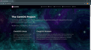 Official CentOS Website 