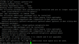 install python3-pip