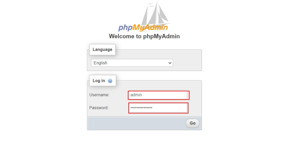 phpMyAdmin on Ubuntu VPS Server 03